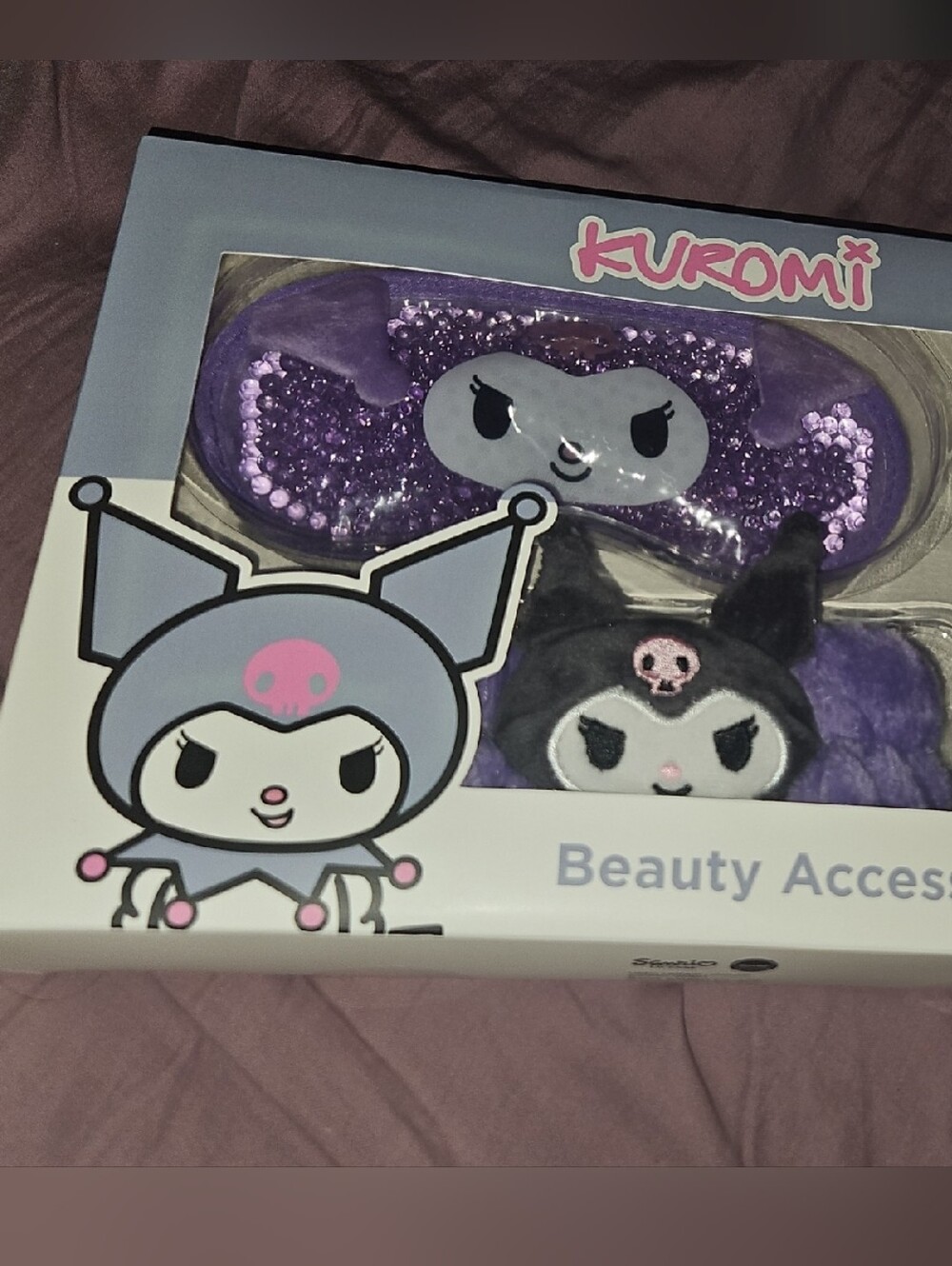 Kuromi Purple Beauty Accessory Set - Women Bath & Body